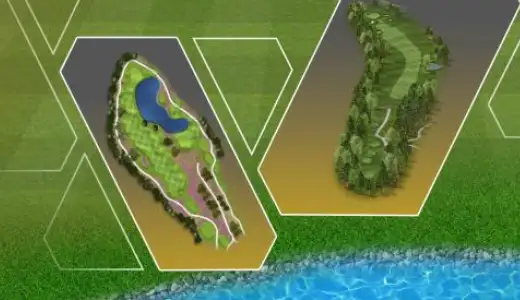 Golf Hole Graphics Styles