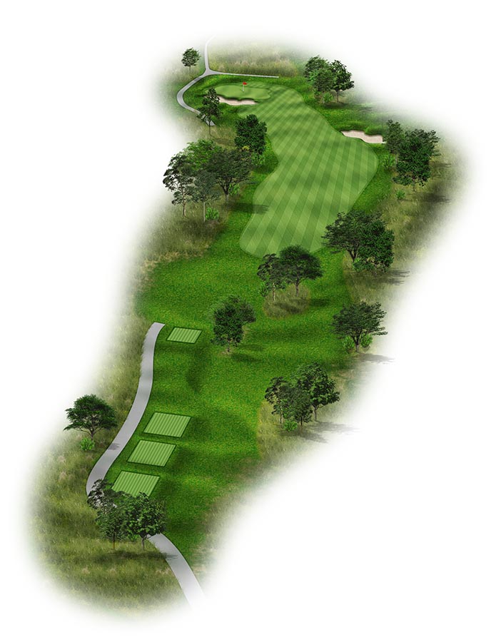 3D visualization of Golf Course